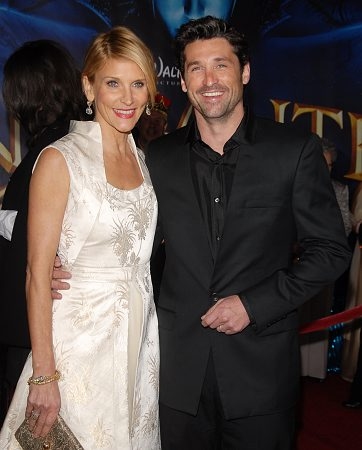 Patrick Dempsey and wife Jill Fink Photo