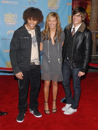 Corbin Bleu, Ashley Tisdale and Zac Efron Photo