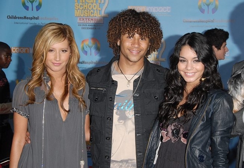 Ashley Tisdale, Corbin Bleu and Vanessa Hudgens Photo