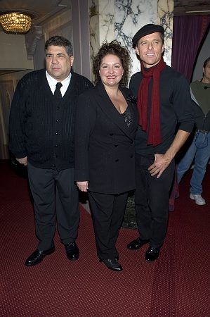 Vincent Pastore, Aida Turturro and Maxwell Caulfield Photo