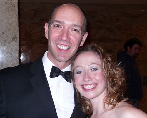 Franklin Brasz (Associate Musical Director) and Jennifer Stewart Photo