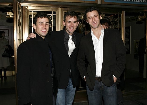 Joey Dudding, Daniel Reichard and Christopher Spaulding Photo