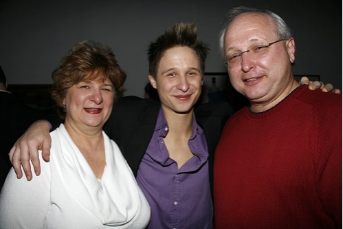 Kevin Robak (PR Agent) with his parents Photo