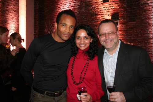 James Harkness, Sangia Patel (New York Times) and Tom Kulaga (New York Times)
 Photo