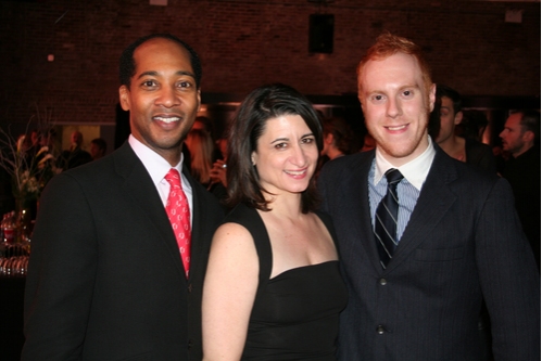 Christopher Davis, Denise Roberts Hurlin (Founding Director of DRA) and Chris Giarmo Photo