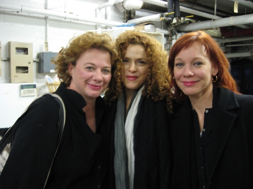 Rondi Reed, Bernadette Peters and Mariann Mayberry
 Photo