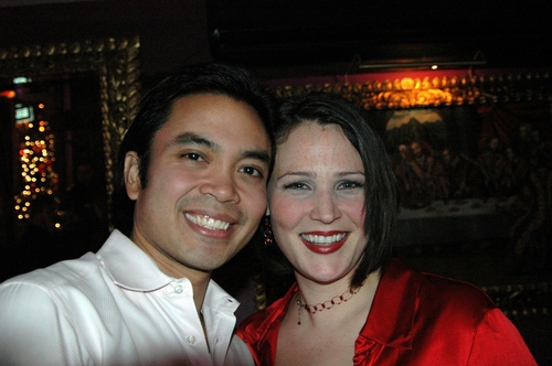 Jose Llana and Lisa Howard Photo