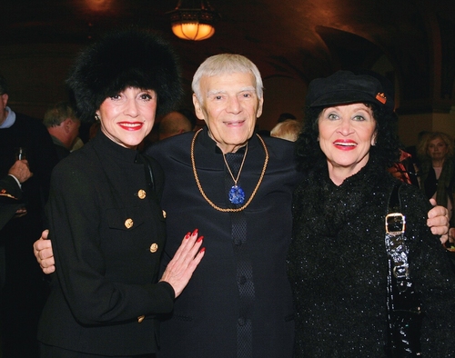 At post-show reception: Liliane Montevecchi, Paul Szilard, Chita Rivera Photo