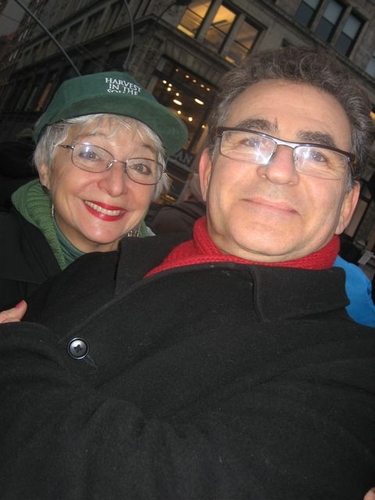 Maria Didia (Coordinator of the Off-Broadway stage at the Holiday Market in Union Squ Photo