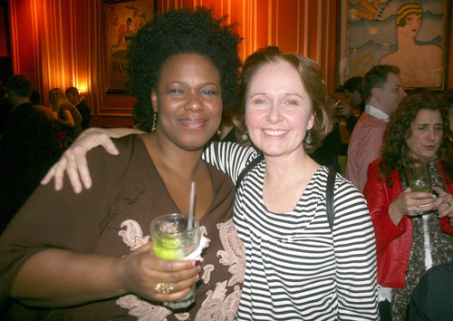 Kecia Lewis-Evans and Kate Burton Photo