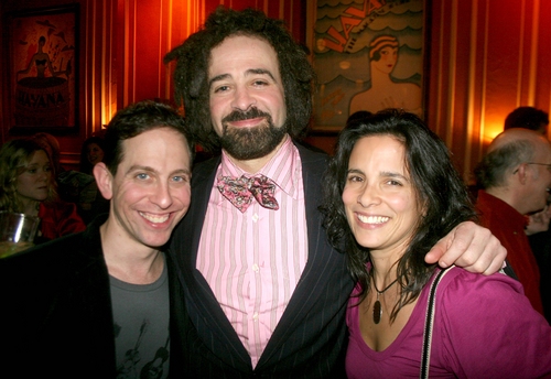 Garth Kravits and wife with Adam Duritz of Counting Crows Photo