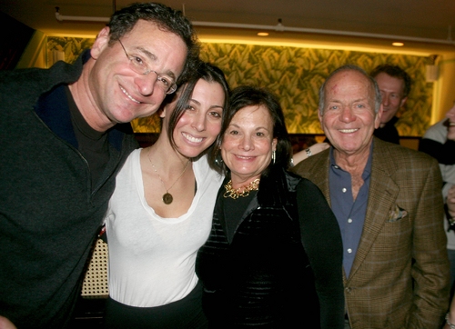 Bob Saget, with girlfriend Michelle and the Producers of The Drowsy Chaperone Photo