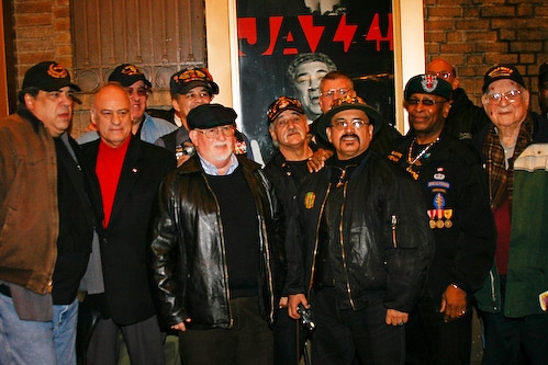 Vincent Pastore and Veterans from the Bronx VA hospital Photo