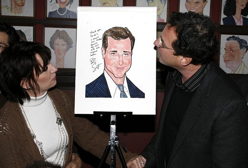 Beth Leavel and Bob Saget
 Photo