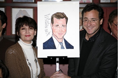 Beth Leavel and Bob Saget
 Photo