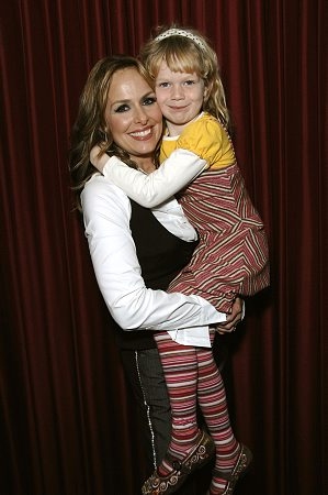 Melora Hardin and daughter Rory
 Photo