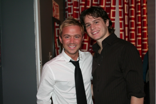 Danny Calvert and Jonathan Groff
 Photo