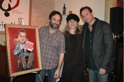 Photo Coverage: Bob Saget Receives Tony Di Napoli's Portrait Image