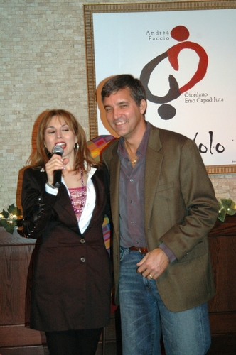 Photo Coverage: Bob Saget Receives Tony Di Napoli's Portrait Image