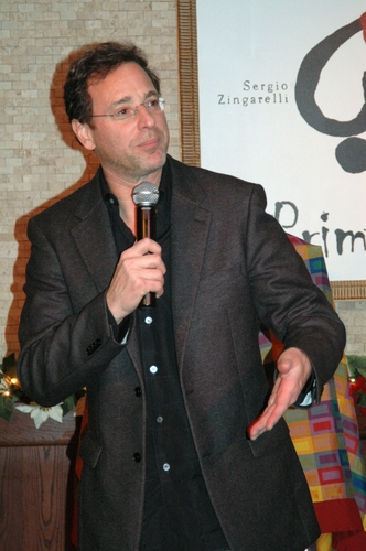 Photo Coverage: Bob Saget Receives Tony Di Napoli's Portrait Image
