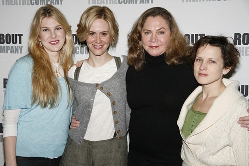 Lily Rabe, Sarah Paulson, Kathleen Turner and Jennifer Dundas Photo
