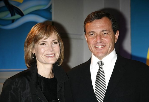 Willow Bay and Bob Iger
 Photo