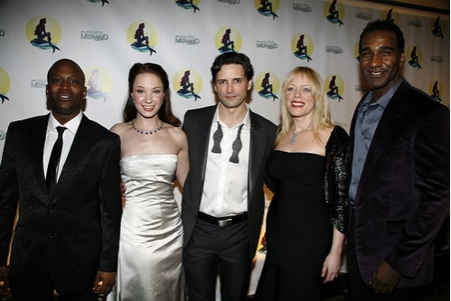 l-r: Tituss Burgess, Sierra Boggess, Sean Palmer, Sherie Rene Scott and Norm Lewis
 Photo