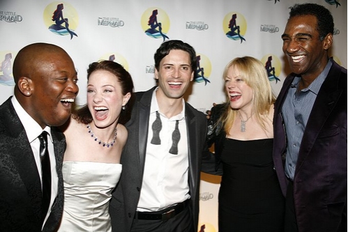 l-r: Tituss Burgess, Sierra Boggess, Sean Palmer, Sherie Rene Scott and Norm Lewis
 Photo