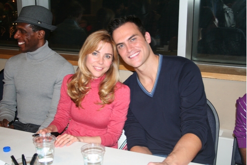 Kerry Butler and Cheyenne Jackson
 Photo