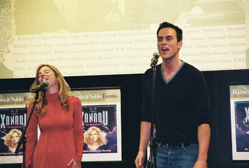 Kerry Butler and Cheyenne Jackson
 Photo