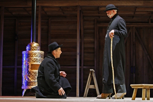 Mark Rylance and Richard Ooms as the Skinny Devil Photo
