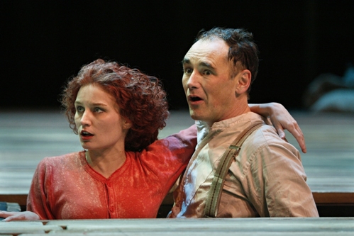 Tracey Maloney and Mark Rylance
 Photo