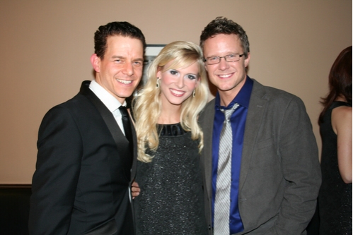 Christian Hoff, Stephanie Gibson and Will Chase Photo