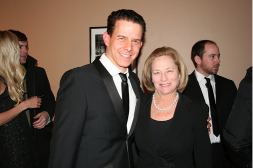 Christian Hoff and Bonnie Strauss (President and Founder of The Bachmann-Strauss Dyst Photo