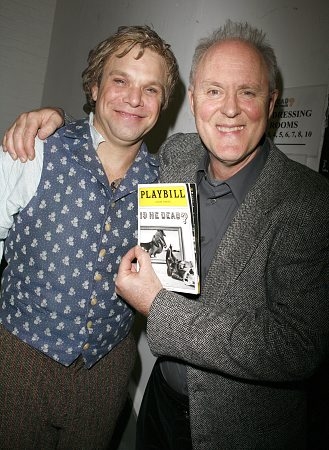 Norbert Leo Butz and John Lithgow want YOU to come join the laughs at Is He Dead? Photo