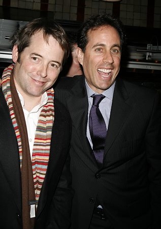 Matthew Broderick and Jerry Seinfeld
 Photo