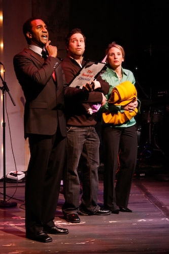 Norm Lewis opens the show as Barack Obama
 Photo