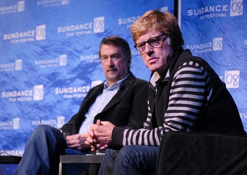 Sundance Film Festival director Geoffry Gilmore and Sundance Film Festival founder /  Photo