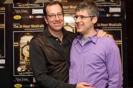 Ted Sperling and Mo Rocca Photo