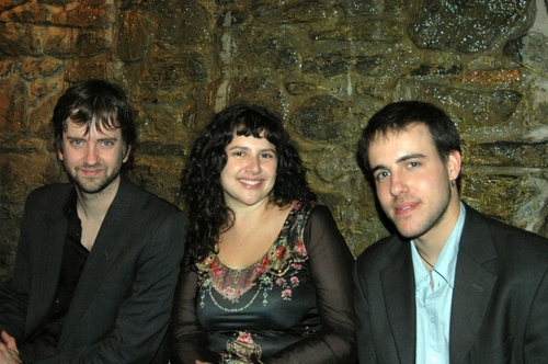 Band members: Joe Martin, Anat Cohen and Gilad Hekselman Photo