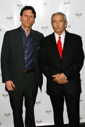 Playwright Will Eno and Edward Albee Photo