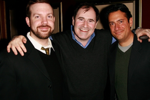 Jason Sudeikis, Richard Kind, and Eugene Pack Photo