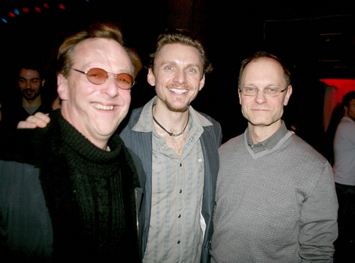 Edward Hibbert, Jason Danieley and David Hyde Pierce Photo