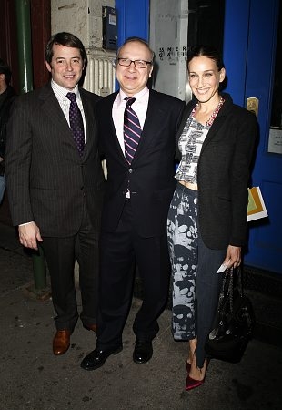Pippin Parker, Matthew Broderick and Sarah Jessica Parker Photo