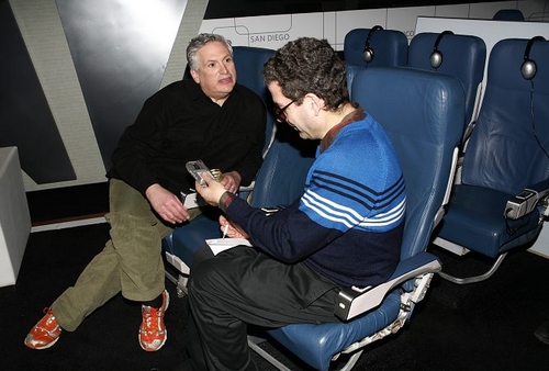 Harvey Fierstein and Michael Musto Photo