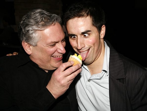 Harvey Fierstein and Matthew Scott Photo