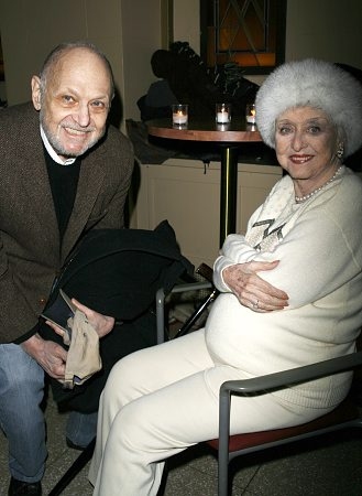 Charles Strouse (composer) and Celeste Holm Photo