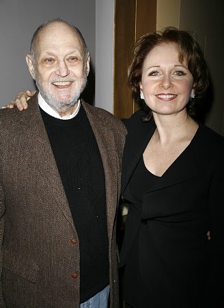 Charles Strouse and Kate Burton Photo