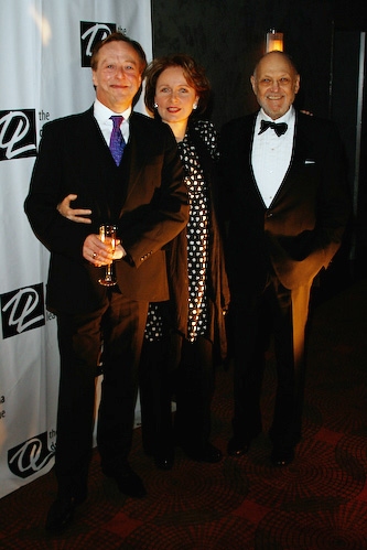 Edward Hibbert, Kate Burton and Charles Strouse Photo