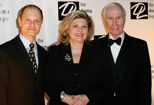 David Hyde Pierce, Debra Monk, and Roger Berlind Photo